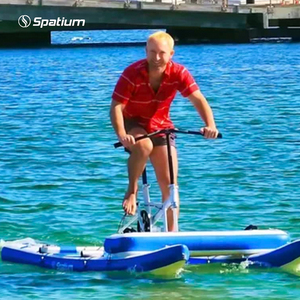 Spatium Vélo aquatique gonflable facile à assembler, adapté à l'eau de mer, facile à ranger, idéal pour la location - Product Image 1