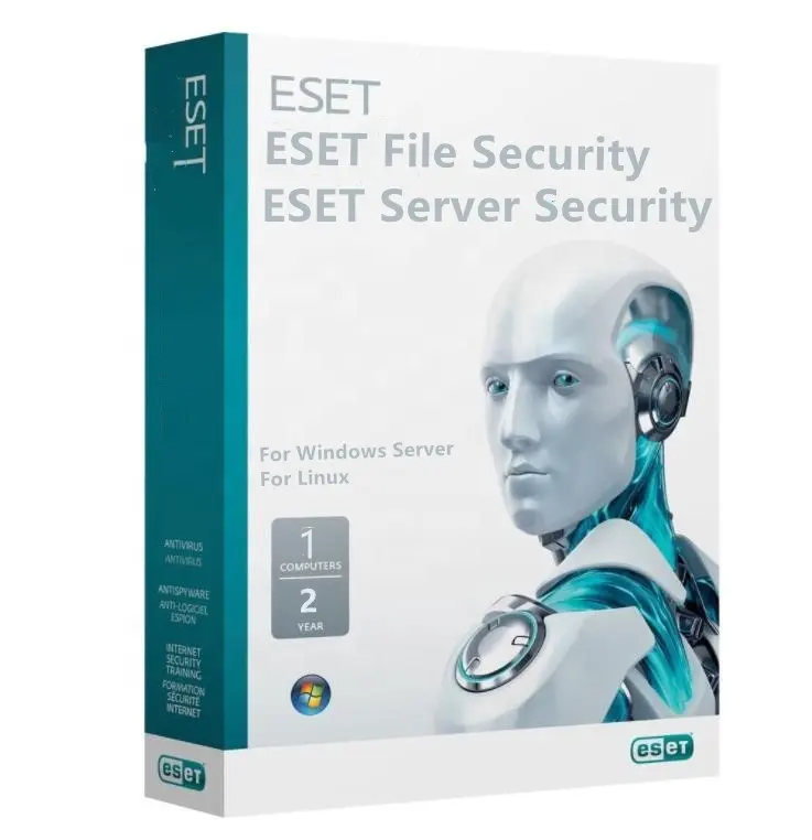 Clé de sécurité serveur Eset Win 1 appareil 2 ans Code de téléchargement Clé de sécurité serveur Eset Win 1Pc 2 ans Sécurité serveur clé originale