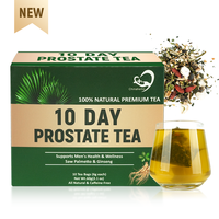 Chinaherbs Herbal Prostate Tea Saw Palmetto Ginseng Maca Nettle <strong>Goji</strong> <strong>Berries</strong> Spearmint Pumpkin Seeds Green Tea Licorice Root