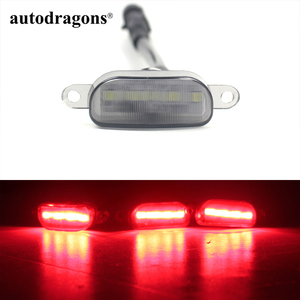 Autodragons - Feux LED pour calandre avant de voiture, 12 LED, super lumineux, blanc, jaune, ambre, rouge, pour F150 Tundra - Product Image 4