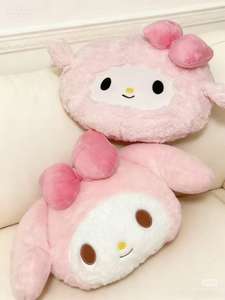 Manta de Peluche Kulomi Melody, Muñeca de Peluche <span class=keywords><strong>para</strong></span> <span class=keywords><strong>Dormir</strong></span>, Conejo de Peluche, Muñeca Grande de Peluche, Regalo de Cumpleaños - Product Image 6