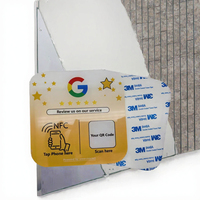 Sx-38 Shunxin Mini Tag Étanche Google Review Menus en ligne NFC 100*90mm Support sans contact Code QR & Tag NFC Carte Cadeau