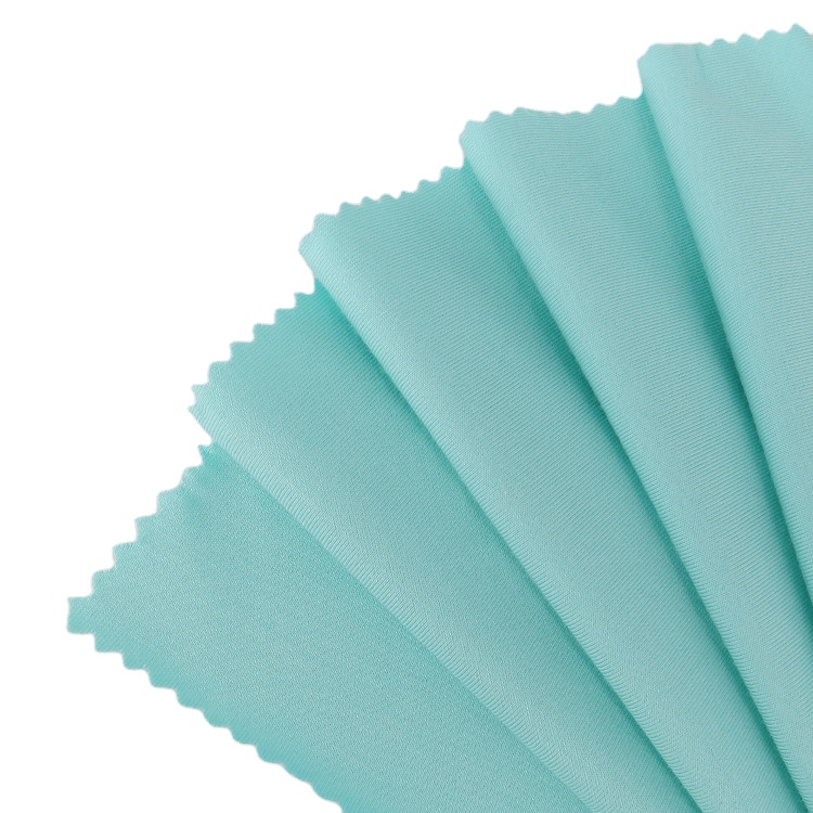 Дышащая и антибактериальная вискоза, бамбук, полиэстер, лайкра, трикотажная ткань для детской одежды, 230 г/м2