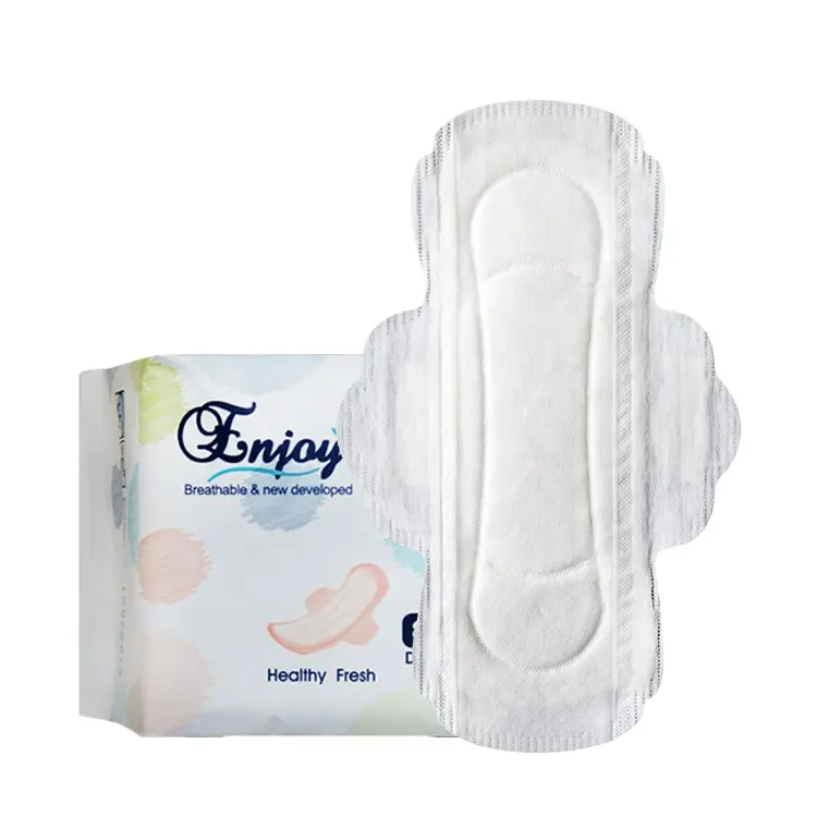 कस्टम ब्रांड जैविक कपास सैनिटरी तौलिया सांस लेने योग्य सैनिटरी नैपकिन महिलाओं की देखभाल करती है