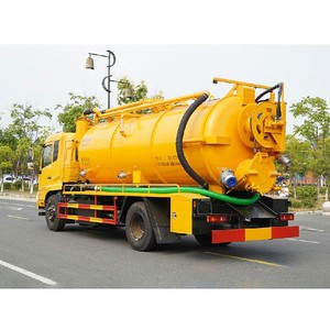 Camion de nettoyage des égouts Dongfeng 15 CBM avec déboucheur haute pression et bobine de nettoyage - Product Image 1