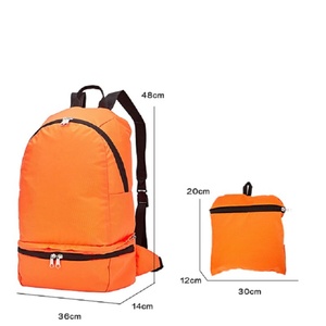 Mochila Deportiva Unisex Ultraligera para Exteriores, Impermeable, Plegable, de Poliéster, con Cierre de Cremallera, 20-37L, Venta al Por Mayor - Product Image 2