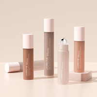 Flacons Roll-on Vides de Luxe en Plastique PP Colorés, 20 ml, 30 ml, pour Déodorant et Huile Parfumée