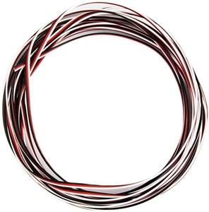 Línea 3P para Futaba JR RC Servo Hobby modelo avión cableado al por mayor 26AWG Servo Cable personalizado longitud Color alta calidad PVC - Product Image 1