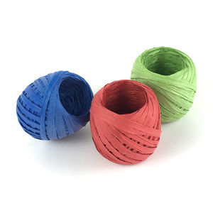 Số lượng lớn 5/6/7mm thân thiện với môi giấy <span class=keywords><strong>Raffia</strong></span> sợi-dệt & Crochet Ribbon cho giỏ, handmade túi xách, mũ - Product Image 2
