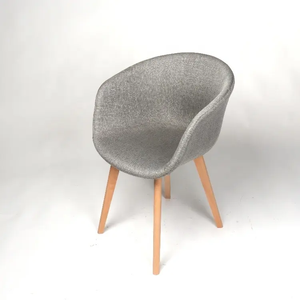 Cojín moderno de terciopelo para silla, mueble apilable de cuero metálico para comedor, hogar, oficina, banquete, boda, restaurante, <span class=keywords><strong>apartamento</strong></span> - Product Image 5