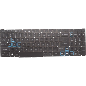 Shenzhen คีย์บอร์ดแล็ปท็อปทั่วไปสำหรับ <span class=keywords><strong>ACER</strong></span> <span class=keywords><strong>Predator</strong></span> <span class=keywords><strong>Helios</strong></span> <span class=keywords><strong>300</strong></span> <span class=keywords><strong>PH315</strong></span>-<span class=keywords><strong>52</strong></span> <span class=keywords><strong>PH315</strong></span>-53 PH317-54แบล็คไลท์คีย์บอร์ดใหม่ - Product Image 5