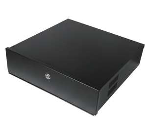 Caja Metálica de Seguridad para Redes, 21"x21"x8", Negra, para NVRs/DVRs, con Ventilador y Filtro - Product Image 5