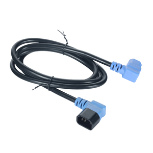 Kabel Ekstensi Daya Instrumen XUZHAO CCC VDE ETL, <span class=keywords><strong>C14</strong></span> ke <span class=keywords><strong>C13</strong></span> IEC, Kabel Bersudut, IP20, 1.5m, Tembaga PVC, 10A 250V - Product Image 5