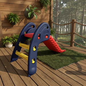 Tobogán de Plástico Folabel para Niños, Primeros Pasos, para Jardín Residencial, Guardería y Casa de Juegos, Uso en Parques Educativos de Aventura - Product Image 2