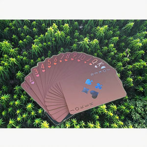 ไพ่พลาสติกเคลือบเงิน เป็นมิตรกับสิ่งแวดล้อม มุมโค้งมน สไตล์เท็กซัส สำหรับเกมสันทนาการ - Product Image 3