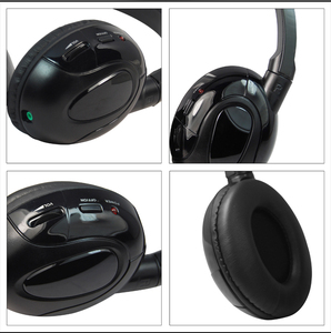 หูฟังสอบแบบ Hifi ระบบส่งสัญญาณ/รับสัญญาณไร้สายสองช่องทาง IR รุ่น IR900D ตัดเสียงรบกวน แบบหนีบหู ระยะ 30 เมตร คุณภาพดี - Product Image 3