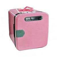 Réfrigérateur de voiture USB portable, mini-réfrigérateur extérieur ABS à double cœur de refroidissement 5L pour congélation et réfrigération, idéal pour la maison, le dortoir et le bureau