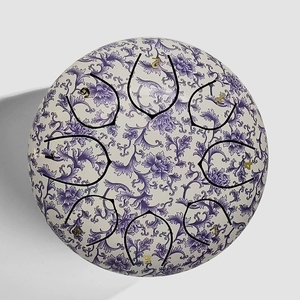 Tambour à langue en acier de haute qualité de 6 pouces à 8 tons avec divers motifs, tambour à main - Product Image 3