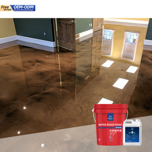 Revestimiento de Piso Epóxico Transparente Impermeable, Base Agua, Dos Componentes, Autonivelante, Brillo Personalizado, Uso Industrial de Alta Resistencia, <span class=keywords><strong>Salux</strong></span> DPQ001 - Product Image 5