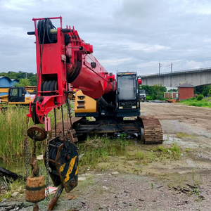 Système de treuil à câble pour excavatrice hydraulique SANY rouge, capacité 30 tonnes, hauteur de levage 42,5 m, moteur, boîte de vitesses, pompe - Occasion, Construction - Product Image 1