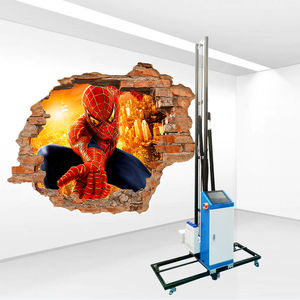 เครื่องพิมพ์ผนังความเร็วสูงแบบราง ใช้หัวพิมพ์ 1/2 TX800 ปากกาพิมพ์ผนัง 3 มิติ เครื่องพิมพ์ผนังแนวตั้งสำหรับพื้นหลัง - Product Image 3