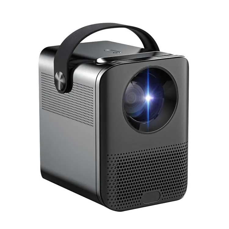 1080P Mini Data Projector Portable Home Cinema Smart Projector Come with Adapter and Cable