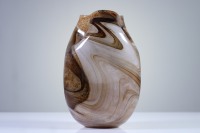 Vase en verre moderne de luxe, coloré, artisanal, de haute qualité, pour décoration d'intérieur, hydroponique, grand format, cadeau populaire et tendance