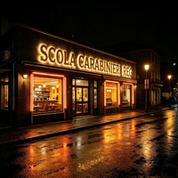 Letrero Luminoso con Letras de Canal 3D Personalizadas en Acero Inoxidable, Retroiluminadas con LED y Acrílico, para Interiores o Exteriores, para Cafetería