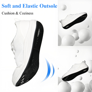 <span class=keywords><strong>Scarpe</strong></span> Sportive Casual Unisex <span class=keywords><strong>con</strong></span> Punta Larga, Traspiranti in Mesh, Antiscivolo, Morbide, Leggere, Ergonomiche per Uso Quotidiano, Personalizzazione di Fabbrica - Product Image 5