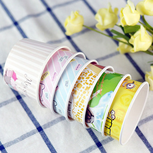 SenAng Dùng Một Lần Tùy Chỉnh In Thực Phẩm Lớp Sinh Thái Thân Thiện Dùng Một Lần Tráng Miệng Sô Cô La <span class=keywords><strong>Mcflurry</strong></span> Ice Cream Cup - Product Image 6