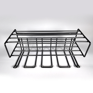 Étagère à outils flottante réglable-Panneau de grille modulaire mural pour une organisation d'outils personnalisable dans le <span class=keywords><strong>garage</strong></span> - Product Image 4
