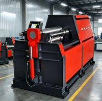 Machine de cintrage automatique RONGWIN avec PLC et moteur pour le façonnage des extrémités en acier inoxydable, acier au carbone et aluminium