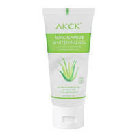 Gel hydratant et apaisant pour le visage à l'aloe vera et à la niacinamide, soin naturel pour la peau, vente en gros