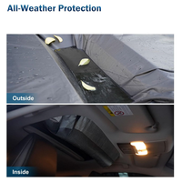 Housse de voiture intégrale imperméable sur mesure pour Chevrolet Suburban et GMC Yukon 2007-2022, toutes saisons, extérieur, avec fermeture éclair, coupe-vent, robuste