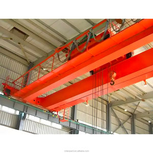 Economical Double Girder Overhead <strong>Crane</strong> 20 Ton-PLC Controlled Gear Drive Wireless Remote Adjustable Span <strong>Heavy</strong> Duty <strong>Bridge</strong> <strong>Crane</strong> - Product Image 1