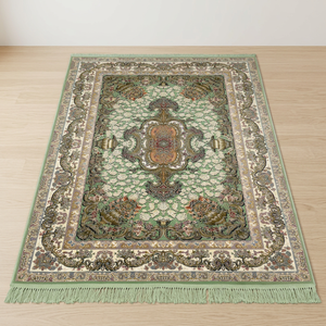 Luxury Handmade Pure Silk Area <b>Rug</b> Modern Custom Pattern Hand Knotted Carpet Washable <b>Non</b> <b>Slip</b> Premium Floor Decor for Home - Product Image 6