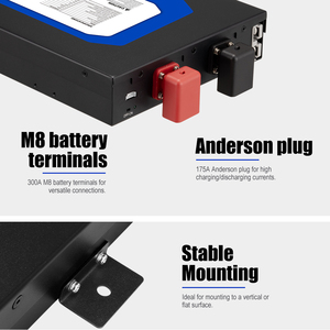 แบตเตอรี่พลังงานแสงอาทิตย์100Ah 12.8V พร้อมระบบควบคุมพลังงานอัจฉริยะ6000วงจรสำหรับแหล่งจ่ายไฟตั้งแคมป์ออฟโรด4x4 - Product Image 6