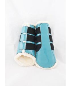 Botas inteligentes de alta calidad con cepillado de lana para caballos, botas de protección, equipo ecuestre - Product Image 1