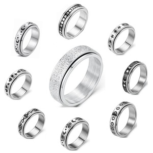 Anneaux rotatifs étanches de 6 mm avec étoiles et lune - Product Image 1