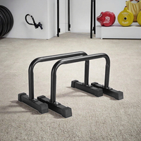 Barres de gymnastique en acier inoxydable robustes ChaoRan CR8221 avec logo personnalisé, support stable pour pompes, barres parallèles, parallettes, barres de pompes