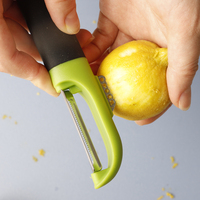 Ustensiles de cuisine, éplucheur manuel 2 en 1 pour fruits et légumes, éplucheur multifonctionnel à main, éplucheur de citron, outil pour fruits et légumes