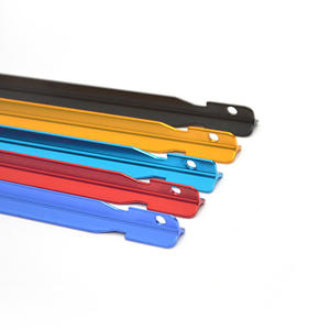 Piquets de tente en alliage d'aluminium, 18 cm, triangulaires en forme de V, pour le camping et l'extérieur, noir, rouge, bleu, orange - Product Image 3