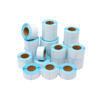 Autocollants adhésifs imperméables pour étiquettes d'expédition thermiques pour imprimante thermique, forte adhérence, étiquettes thermiques directes