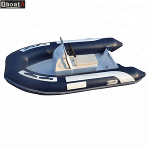 Bateau <span class=keywords><strong>pneumatique</strong></span> 5 personnes en <span class=keywords><strong>coque</strong></span> <span class=keywords><strong>rigide</strong></span> en fibre de verre à vendre - Product Image 1