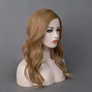 Pelapis rambut manusia Remy Virgin 14 inci, garis rambut alami dasar Mono 5.5 "* 5.5" untuk rambut rontok atau penipis