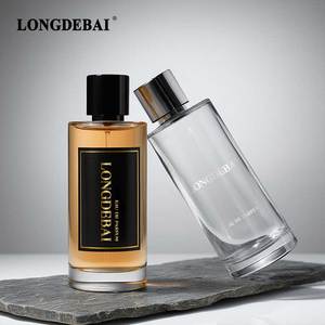 Custom Perfume Crimp Spray <b>Bottle</b> 50ml 100ml 200ml Perfume <b>Glass</b> <b>Bottle</b> 250ml Clear Round <b>Empty</b> Perfume <b>Bottle</b> with Magnetic Lid - Product Image 6