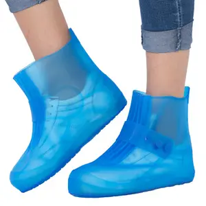 Reusable Overshoes Non-Slip Rain Boots for Men or Women Waterproof Rain Boot/Shoe Covers