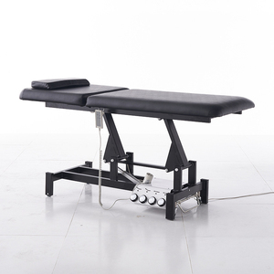 Lit <span class=keywords><strong>de</strong></span> beauté électrique <span class=keywords><strong>noir</strong></span> avec commande au pied, <span class=keywords><strong>table</strong></span> <span class=keywords><strong>de</strong></span> <span class=keywords><strong>massage</strong></span> électrique faciale à 2 moteurs, lit <span class=keywords><strong>de</strong></span> spa pour salon <span class=keywords><strong>de</strong></span> beauté - Product Image 2