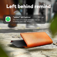 Novedades 2026: Localizador GPS Ultrafino de Plástico con Certificación MFI, Alarma para Niños y Ancianos, Compatible con la Aplicación FindMy de iOS, Rastreador 4G en Tiempo Real para Tarjetas y Equipaje