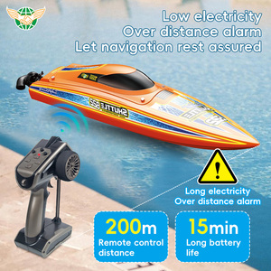 Yf Tốc Độ Cao Lớn RC Không Chổi Than Thuyền 50 Km/h Đầy Đủ Tỷ lệ Không Thấm Nước Điều Khiển Từ Xa Thuyền Cho Người Mới Bắt Đầu - Product Image 3